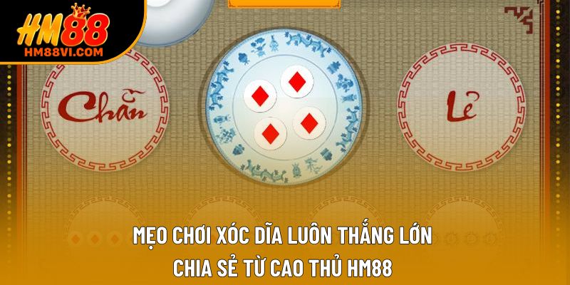 Mẹo Chơi Xóc Dĩa Luôn Thắng Lớn Chia Sẻ Từ Cao Thủ HM88 